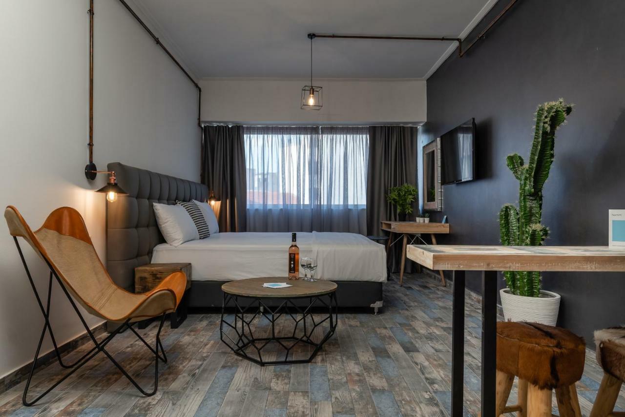 Superb Industrial Style Lodge Heart Of Athens Exterior photo